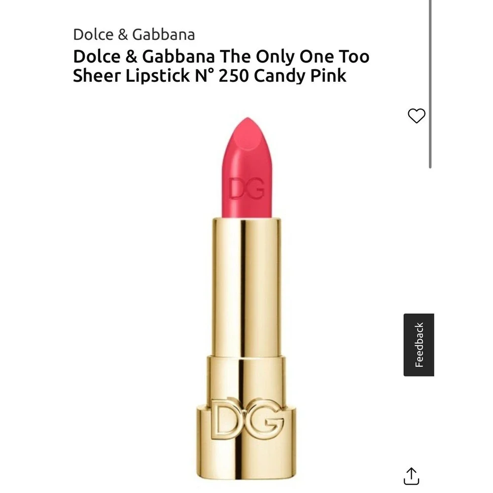 D & G Dolce and Gabbana the only one lipstick Candy Pink 250